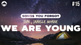 fun  We Are Young feat Janelle Monae  Lyrics [upl. by Ellenhoj]