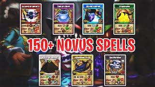 All NEW Novus Spells In Wizard101 150 Spells [upl. by Attela]