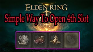 Elden Ring Simple way to open 4th slot Talisman Bug Fix Guide Hướng dẫn mở khe cắm thứ tư Talisman [upl. by Irik]