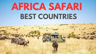 10 Best African Safari Countries  Travel Guide [upl. by Assirt]