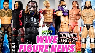 INSANE WWE Figure Reveals At Ringside Fest 2024 [upl. by Aplihs]