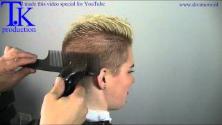 Holala this girls  Ultrashort hairstyle by Theo Knoop [upl. by Gordy]