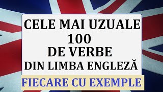 Invata engleza  Expresii si propozitii cu cele mai uzuale 100 DE VERBE DIN LIMBA ENGLEZA [upl. by Bee]