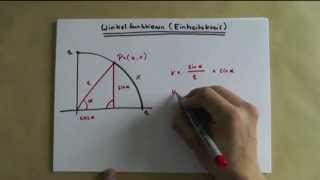 Winkelfunktionen Einheitskreis [upl. by Sigfrid]