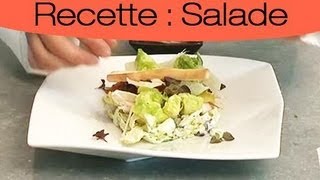 Préparer une délicieuse salade César [upl. by Nodab]