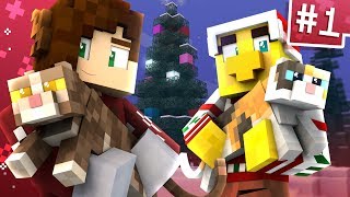 Pushing Christmas Cats w Sqaishey  Minecraft Advent Calendar [upl. by Vyky23]