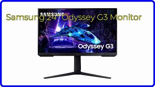 REVIEW 2024 Samsung 24quot Odyssey G3 Monitor ESSENTIAL details [upl. by Jocko]