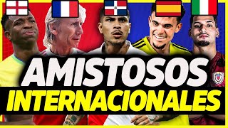 ¿CÓMO LLEGA CADA SELECCIÓN AMISTOSOS COMPLICADOS  SUDAMÉRICA VS EUROPA  ANÁLISIS [upl. by Relyhs]