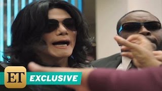 EXCLUSIVE Michael Jackson and His Kids Get Mobbed at the Mall in Searching for Neverland Sneak… [upl. by Arraet]