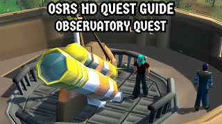 OSRS HD Quest Guide Observatory Quest [upl. by Bryner57]