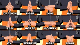 How To Weave Every Naruto Hand Sign [upl. by Sul]