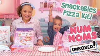 UNBOXED  Num Noms  Season 4 Episode 2 Snackables Pizza Kit [upl. by Ferriter258]