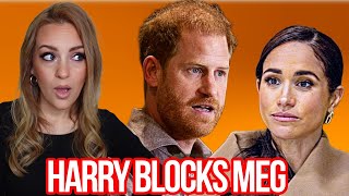 PRINCE HARRY BLOCKS THE MEG FROM HIS INVICTUS EVENTS meghanmarkle princeharry invictus royals [upl. by Fachanan]