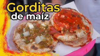 Gorditas de maíz  guisos y salsa [upl. by Libb]