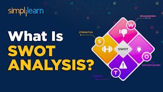 What Is SWOT ANALYSIS  How To Perform A SWOT ANALYSIS For Your Business  Simplilearn Business [upl. by Zantos]