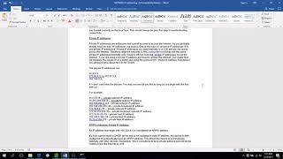 IP addressing Worksheet 3 [upl. by Etnahsa263]