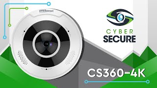 360° 4K Security Camera  Backstreet Surveillance [upl. by Ylim]