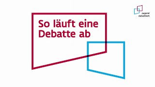 Erklärvideo für den Unterricht So läuft eine Debatte ab [upl. by Derward774]