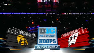 Iowa Hawkeyes vs Wisconsin Badgers Full Game Dec 10 2023 [upl. by Eahsed]