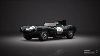 Jaguar Dtype 1954  Showroom jaguar jaguars oldtimers oldtimer classiccars classiccar gt7 [upl. by Idna]