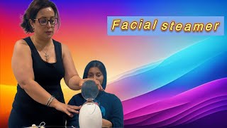 Facial steamer skincare beautytips beauty [upl. by Malan]