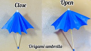 How to Make a Paper Umbrella That Opens and Closes  DIY Craftsquot [upl. by Laine]