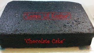 Chocolate Cake Sponge  Filipino Version  Homemade Rec 9x13 [upl. by Yelnet]