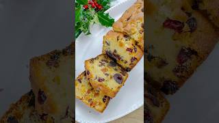 Easy Fruit Cake Recipe 🎄shorts [upl. by Ahsetel]