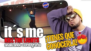 DampR  IT´S ME  Kill the lights Waacking Coreógrafo reacciona dancereaction itsme [upl. by Alisa701]