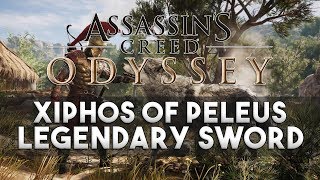 Assassins Creed Odyssey  Xiphos of Peleus Location Legendary Sword [upl. by Affra]