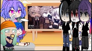 Demon slayer gacha club react [upl. by Acyssej]