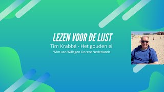 Boekbespreking Tim Krabbé  Het gouden ei [upl. by Ruon]