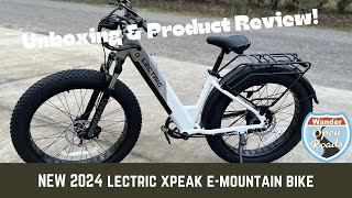 Unboxing amp Assembly of the New 2024 Lectric XPeak Stepthru Ebike [upl. by Setsero]