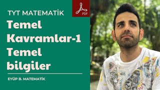 TEMEL KAVRAMLAR1 TEMEL BİLGİLER [upl. by Arykahs461]