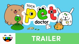 Help Our Animal Friends in Toca Pet Doctor  Gameplay Trailer  TocaBoca [upl. by Rehnberg]