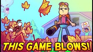 Leaf Blower Man  This Game Blows Demo Gameplay [upl. by Ahsenet]