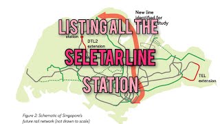 Listing all the Seletar Line station [upl. by Dorrej]