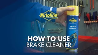 CLEAN YOUR BRAKES WITH BRAKE CLEANER  THIS IS HOW YOU USE IT [upl. by Attlee]