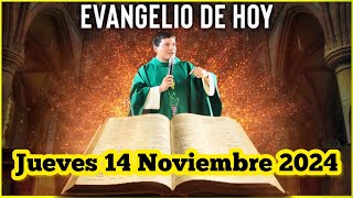 EVANGELIO DE HOY Jueves 14 Noviembre 2024 con el Padre Marcos Galvis [upl. by Enymsaj982]