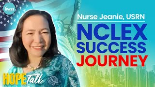 Nurse Jeanies NCLEX Journey Highlights  IPASS Online Review and Mentoring Academy Health Carousel [upl. by Ongineb]