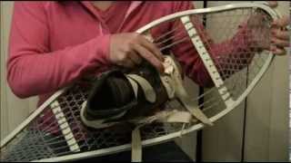 Install bindings on usgi magnesium snowshoes [upl. by Wharton902]