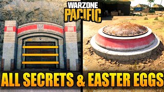 Warzone Pacific All Secrets and Easter Eggs On The New Map [upl. by Airalednac]