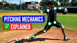 Complete Pitching Mechanics Breakdown Every Step Explained [upl. by Madian]