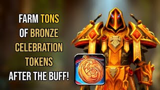 ALL THE WAYS TO OBTAIN BRONZE CELEBRATION TOKENS amp HOW TO FARM THEM AFTER THE 20TH ANNI EVENT BUFF [upl. by Elleinad814]