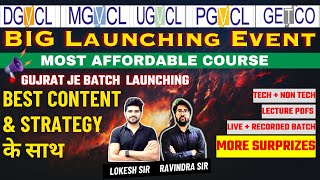 GETCO JE 2024  GUJRAT JE BATCH  MGVCL PGVCL  Big Launching By ravindra sir amp lokesh sir [upl. by Idnod]