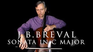 JBBreval Sonata in C Major Mov 2 Suzuki Cello Book 4 in SLOW PRACTICE TEMPO [upl. by Braun843]