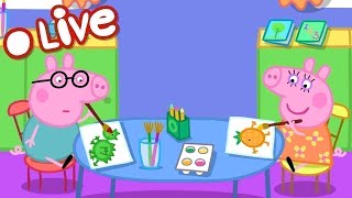 🔴 PEPPA PIG LIVESTREAM 🐷 FULL EPISODES ALL SEASONS 🐽 PLAYTIME WITH PEPPA [upl. by Otrevire]