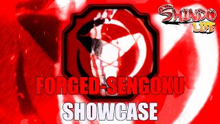 CODE NEW MAX FULL FORGEDSENGOKU SHOWCASE  Shindo Life [upl. by Sidnac]