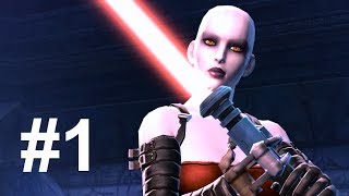 SWTOR Female Rattataki Sith Warrior DARK Storyline Part 1 [upl. by Atekehs]