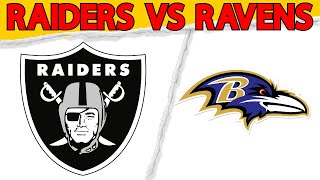 Las Vegas Raiders vs Baltimore Ravens Post Game Show  NFL Week 2  Ep264 [upl. by Arimahs]